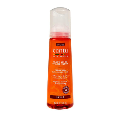 Cantu Wave Whip Curling Mousse Pack 12 Size 8.4oz