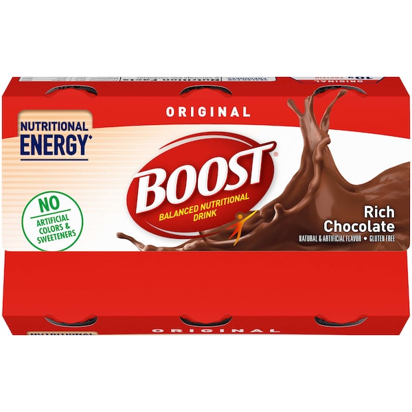 Nestle  Boost-Bottles Chocolate 4x6ct Unit 24