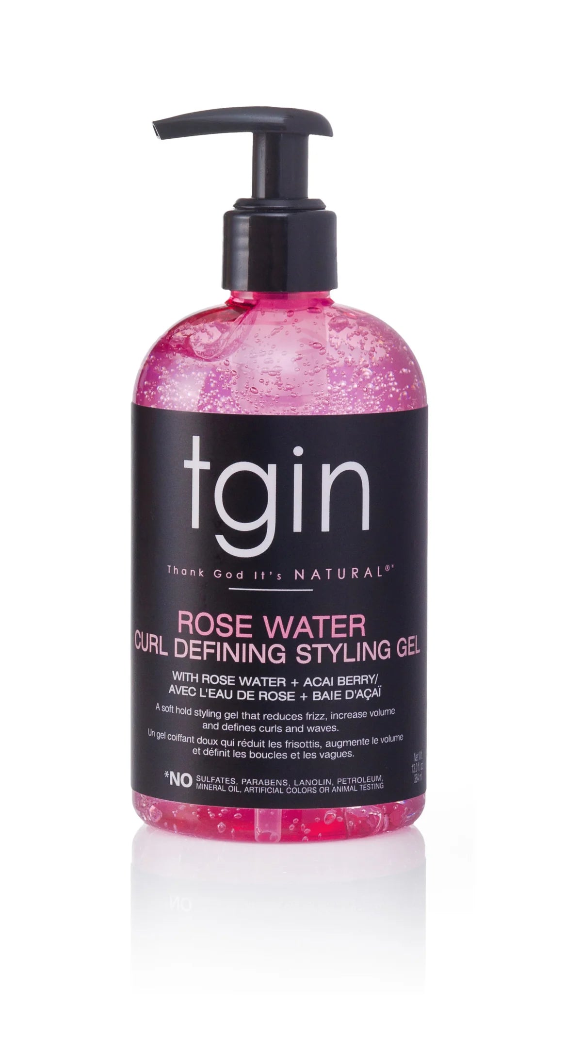 TGIN Rosewater Curl Defining Gel Pack 6