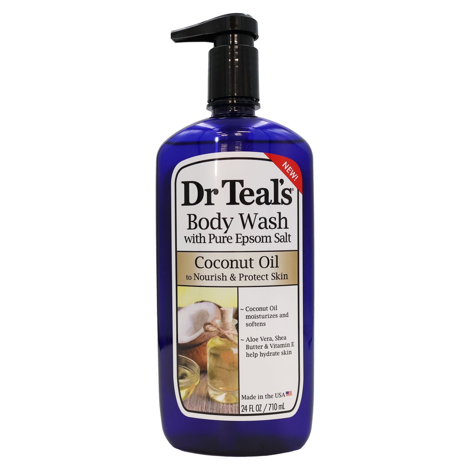 DRT COCONUT OIL 24OZ BODY WASH