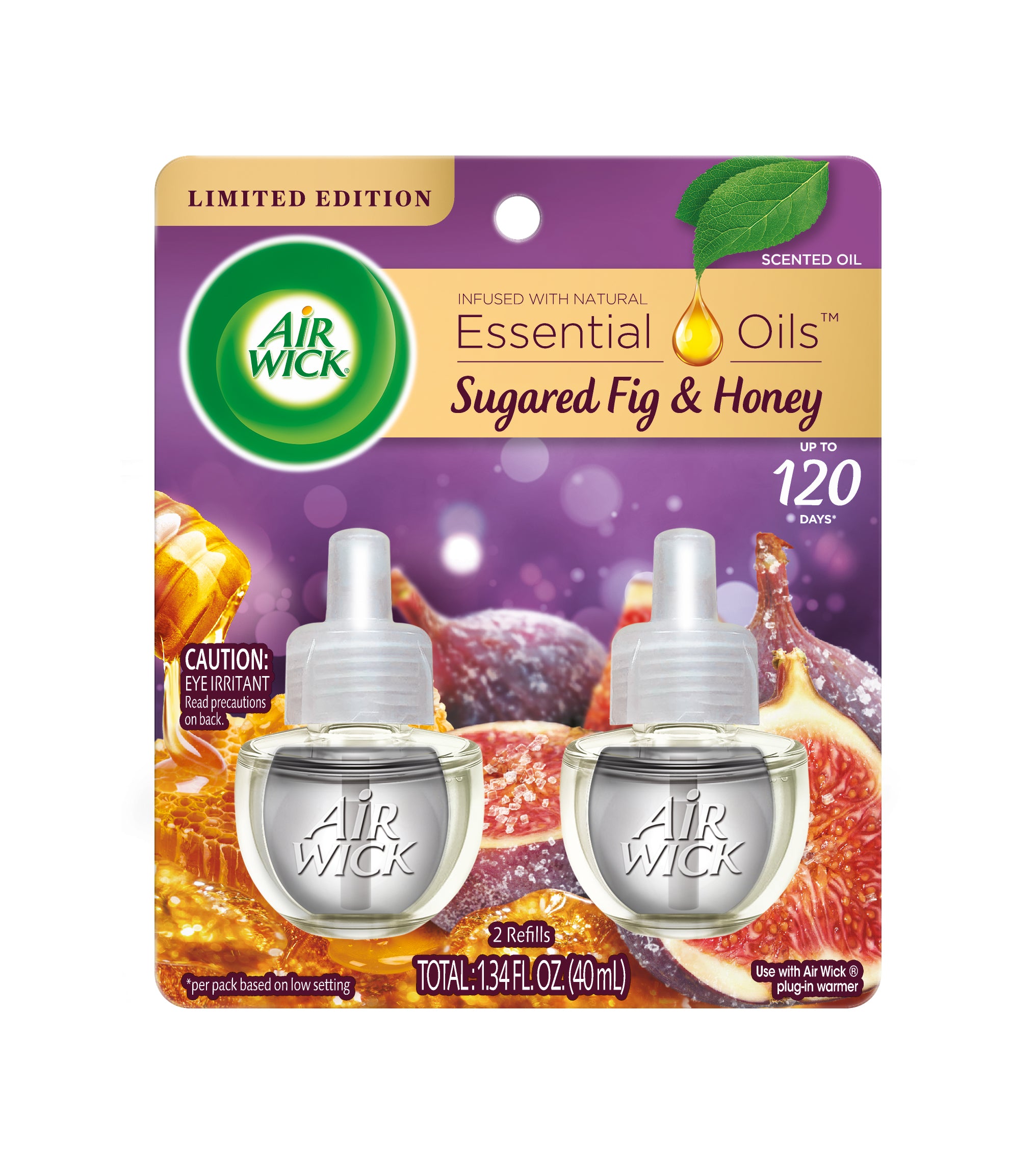 AIR WICK® Scented Oil - Twin Refill Sugared Fig & Honey 6/(2x.67) oz.