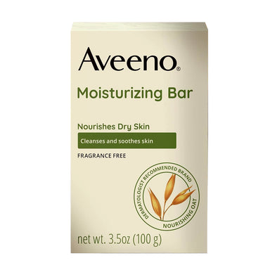 Aveeno Gentle Moisturizing Facial Cleansing Bar for Dry Skin Pack 24 Size 3.5oz