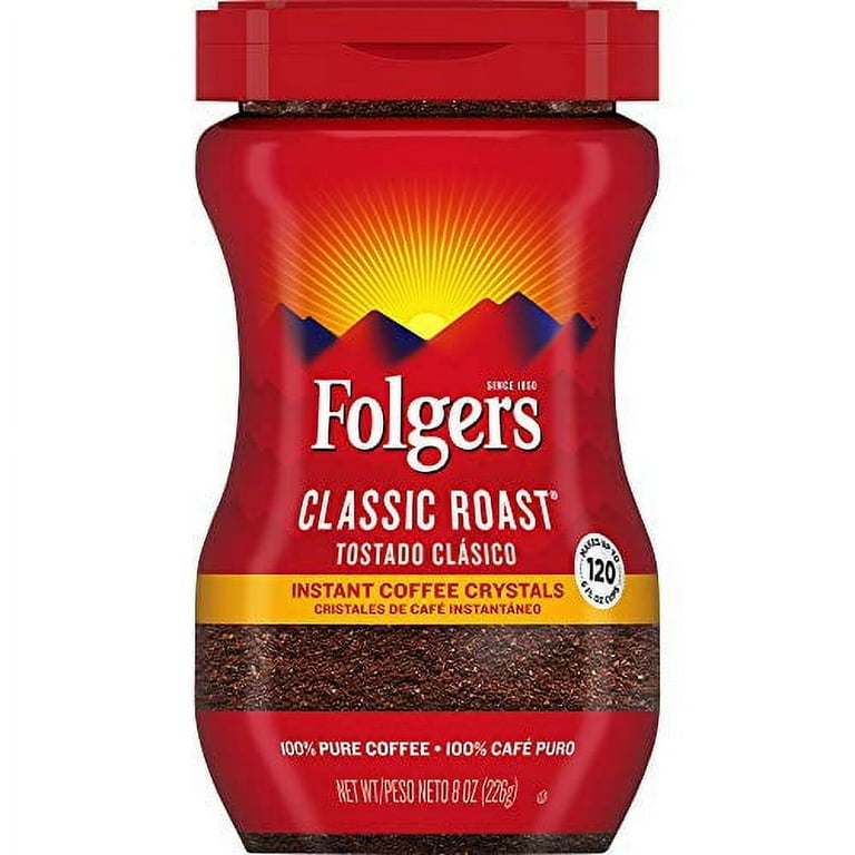 FOLGERS INST.COFFEE 6/8