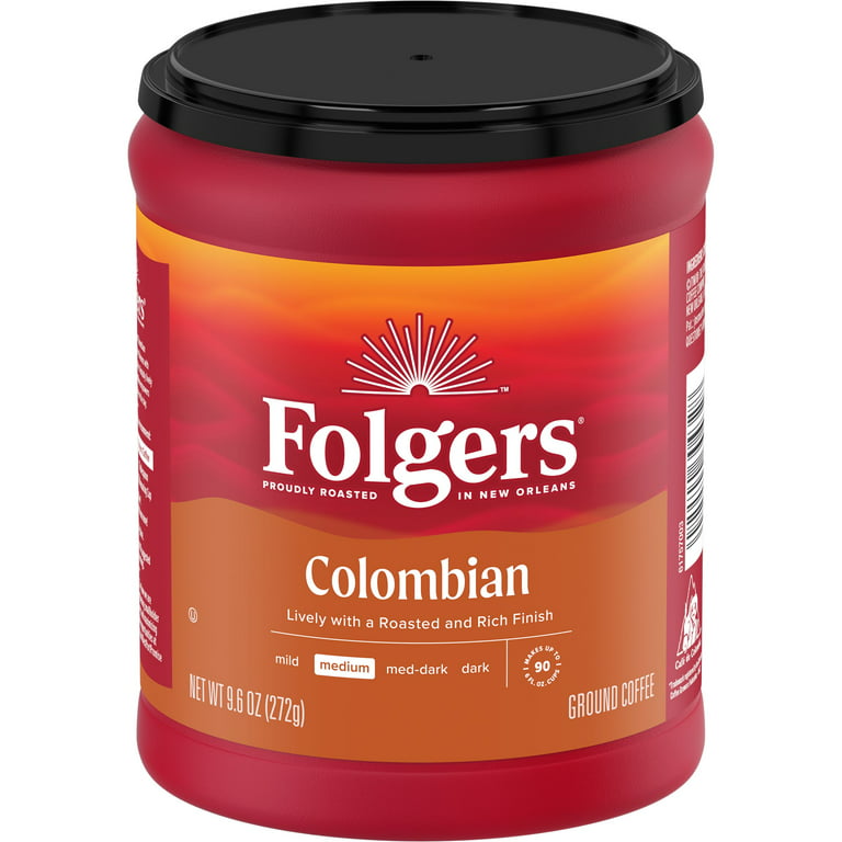 FOLGERS 100% COLOM.CAN 6/9.6