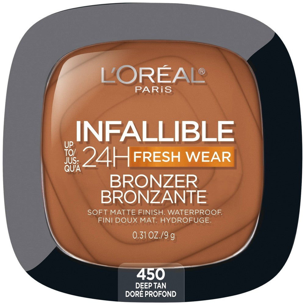 L'OREAL COSMETICS Infallible Bronzer : Deep Tan Pack 72