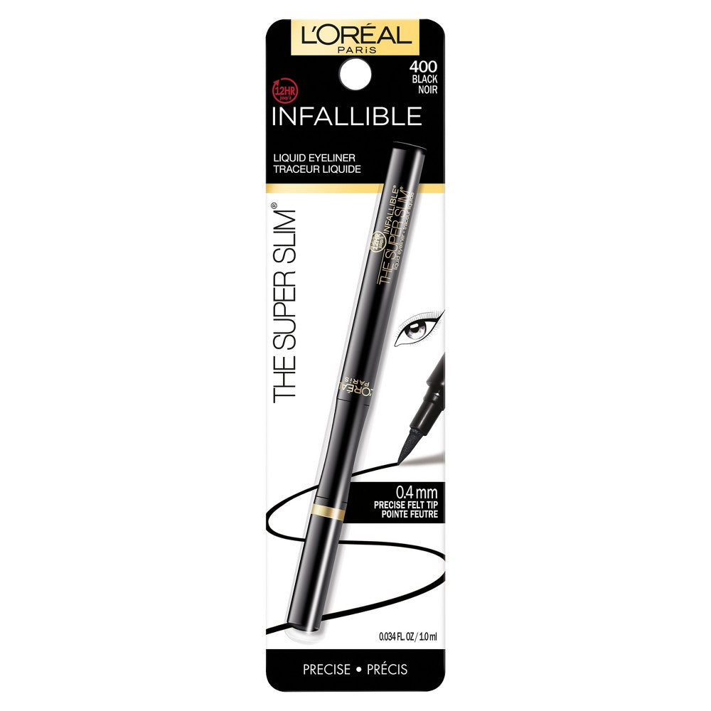 L'OREAL COSMETICS Infallible Super Slim Liner : BLACK Pack 72