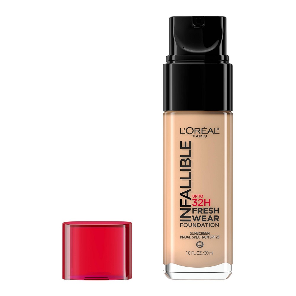 L'OREAL COSMETICS Infallib 24Hr Fresh Wear Foundation : ROSE BEIGE Pack 72