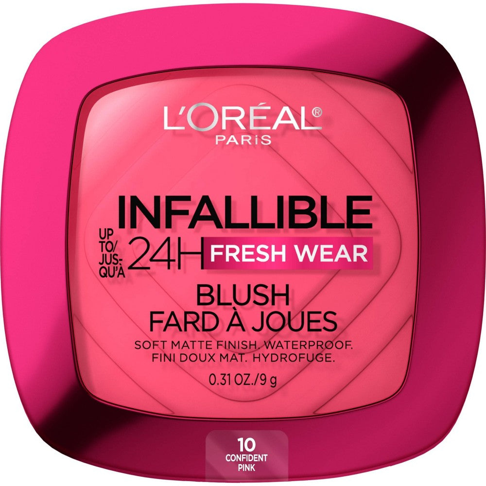 L'OREAL COSMETICS INFALLIBLE POWDER : Confident Pink Pack 72