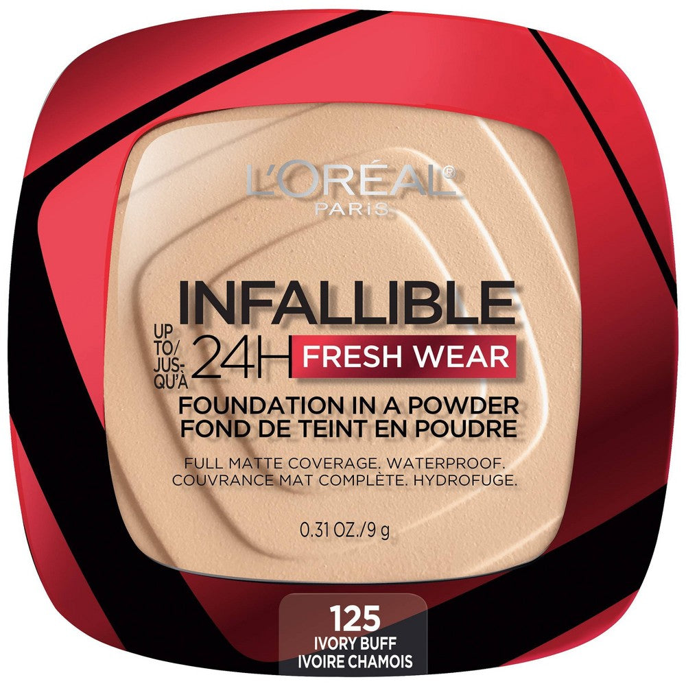 L'OREAL COSMETICS Infallible SP PWDER : IVORY BUFF Pack 72