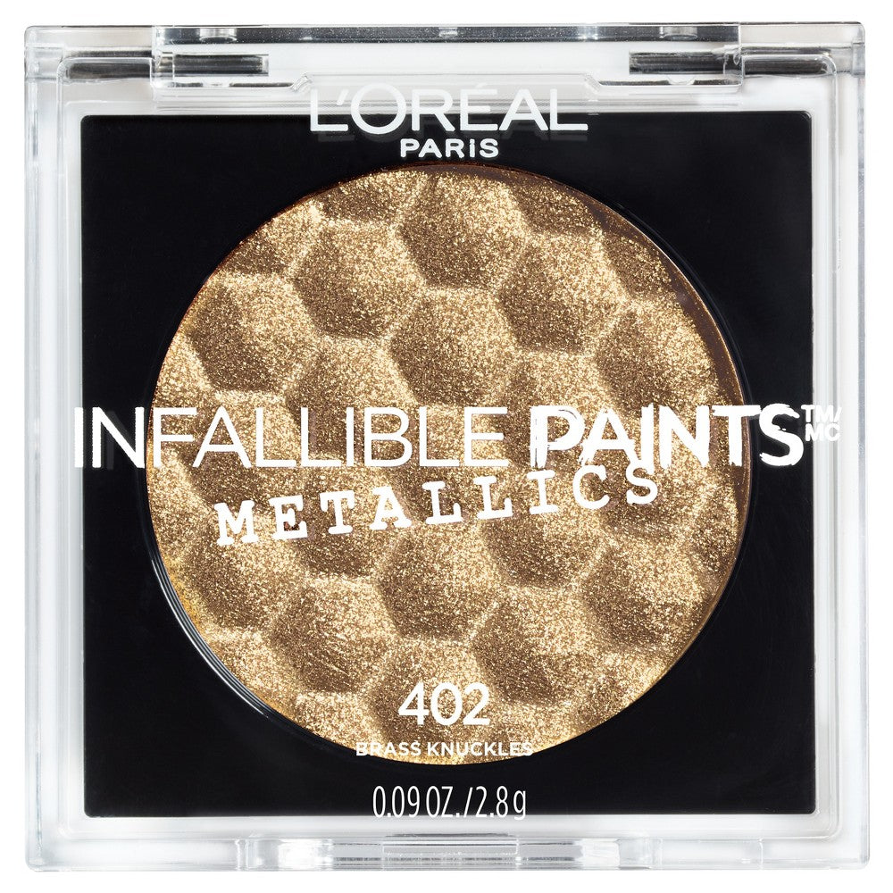 L'OREAL COSMETICS Infallible Eye Paints Metallics : BRASS KNUCKLES Pack 72