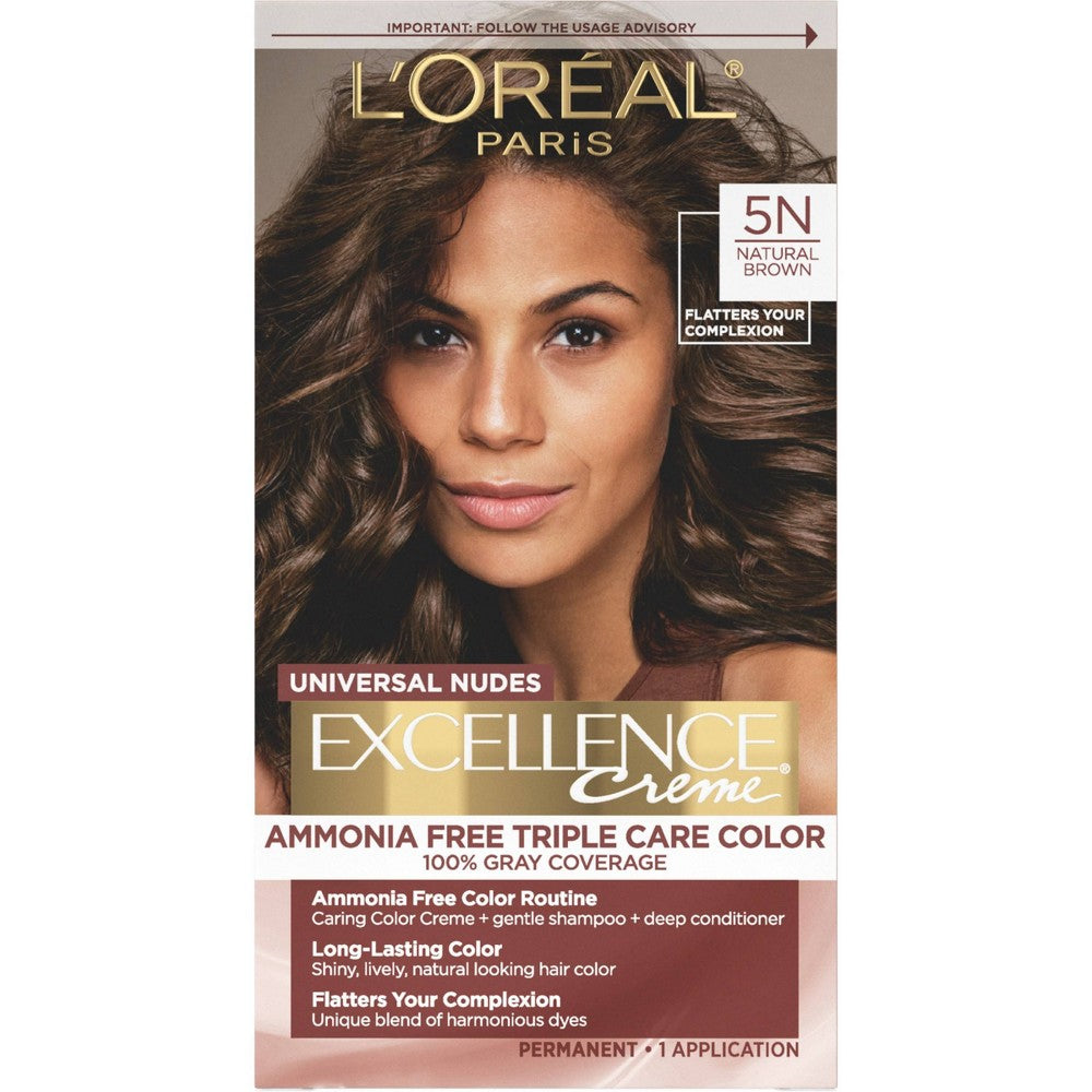 L'OREAL HAIRCOLOR EXCELLENCE : Natural Brown Pack 12