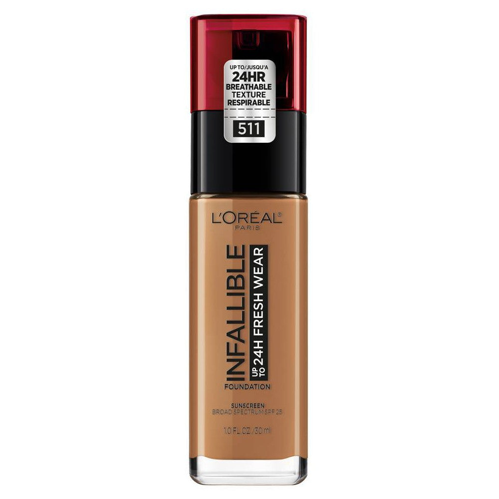 L'OREAL COSMETICS Infallib 24Hr Fresh Wear Foundation : MAPLE Pack 72