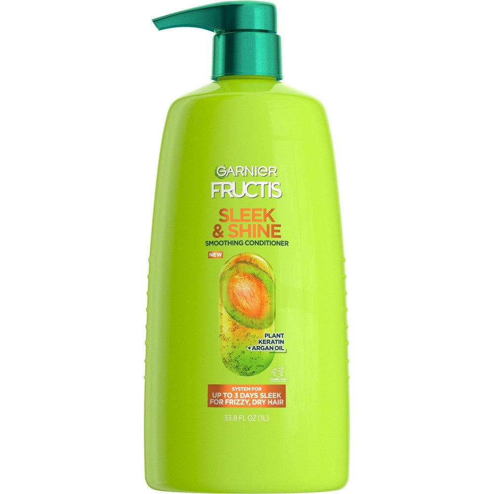 GARNIER HAIRCARE Sleek & Shine Cdr 33.8oz : SLEEK & SHINE CONDITIONER Pack 4