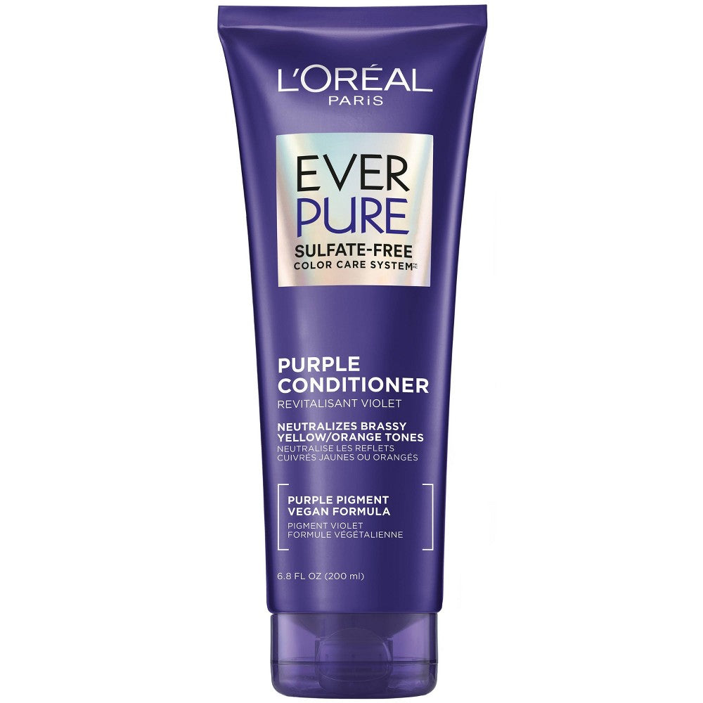 L'OREAL HAIRCARE Everpure Conditioner : BRASS TONING PURPLE CD Pack 6