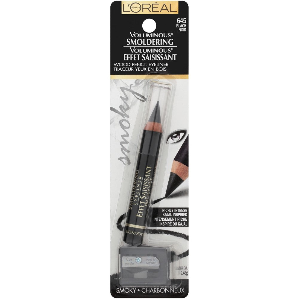 L'OREAL COSMETICS Voluminous Smoldering Eyeliner : BLACK Pack 72