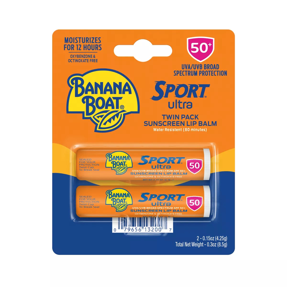 Banana Boat SUNSCREEN LIP BALM SPF50 0.15oz