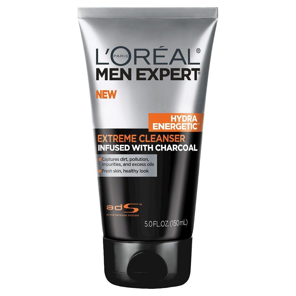 L'OREAL SKINCARE MEN HYD ENRGT CHARCOAL CRM CLNSR : MEN HYD ENR CHARCOAL CRM CLNSR Pack 24