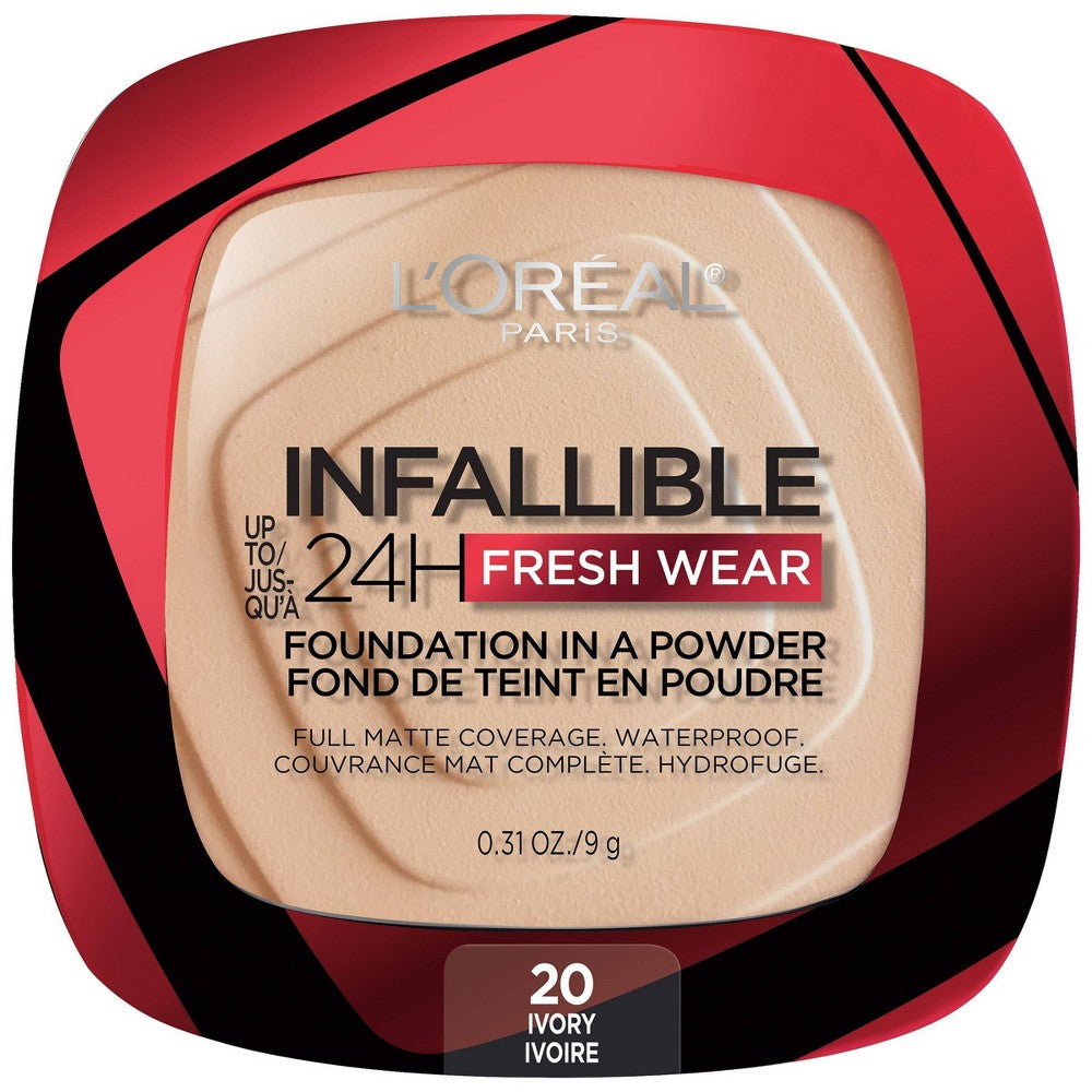 L'OREAL COSMETICS Infallible SP PWDER : IVORY Pack 72