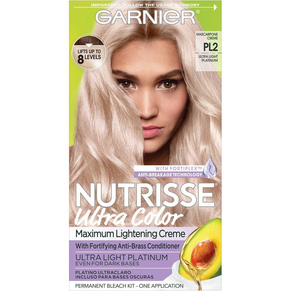 GARNIER HAIRCOLOR GAR Nutrisse Ultra Color : BONDING BLEACH PL2 Pack 12