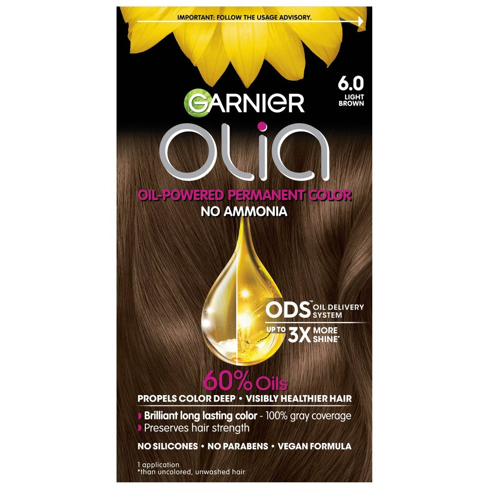 GARNIER HAIRCOLOR Garnier Olia Haircolor : LIGHT BROWN Pack 12