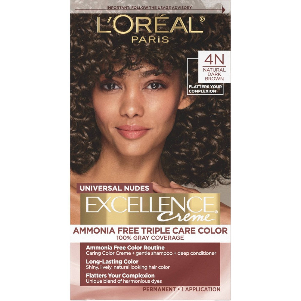 L'OREAL HAIRCOLOR EXCELLENCE : Natural Dark Brown Pack 12