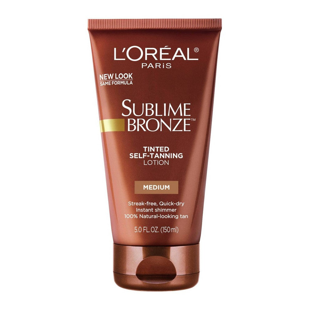 L'OREAL SKINCARE SUBLIME PEARLIZED MEDIUM : SUNLESS LOTION (MEDIUM-DEEP) Pack 24