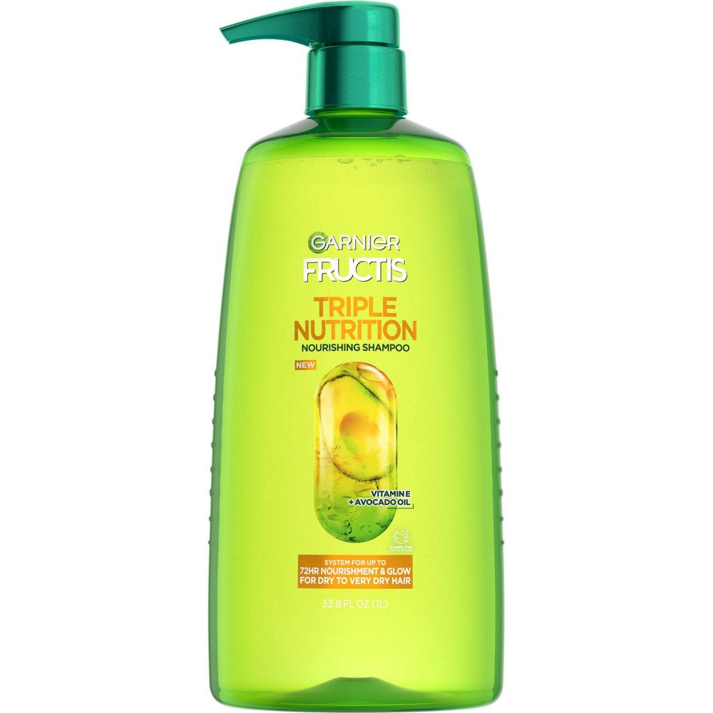 GARNIER HAIRCARE Triple Nutrition Shp 33.8oz : TRIPLE NUTRITION SHAMPOO Pack 4