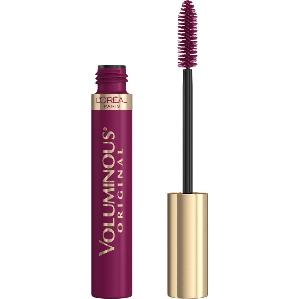 L'OREAL COSMETICS Voluminous Burgundy Mascara : DEEP BURGUNDY Pack 72