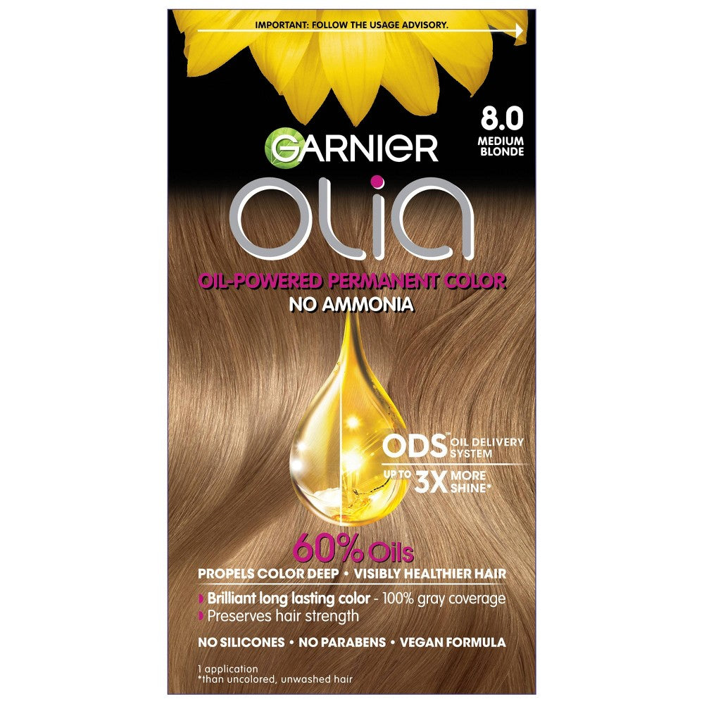 GARNIER HAIRCOLOR Garnier Olia Haircolor : MEDIUM BLONDE Pack 12