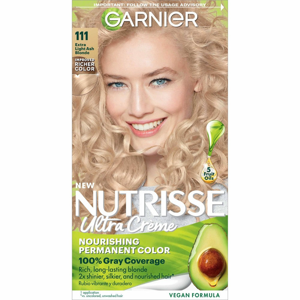 GARNIER HAIRCOLOR NUTRISSE HAIR COLOR : WHITE CHOCOLATE 111 Pack 12