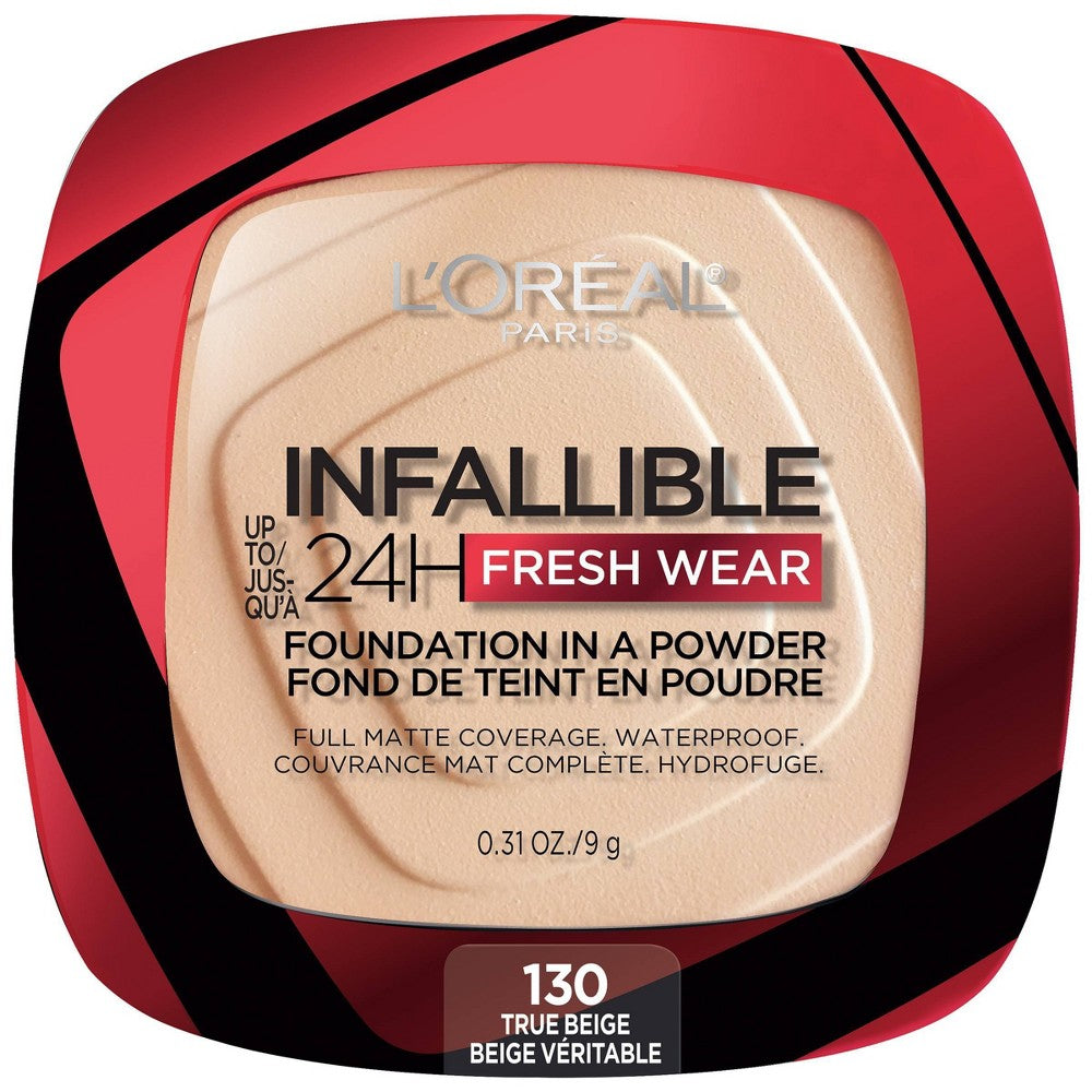 L'OREAL COSMETICS Infallible SP PWDER : TRUE BEIGE Pack 72