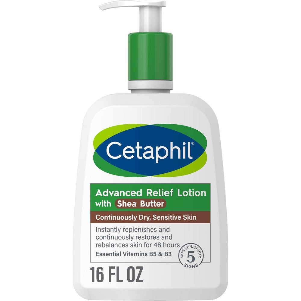 Cetaphil Advanced Relief Lotion  (new price as of 9/1/23) Size 16 oz  Case Pack 12