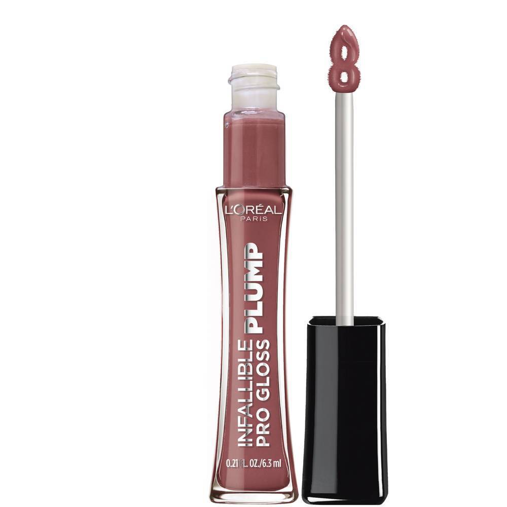 L'OREAL COSMETICS Infallible Plumping Gloss : Radiant Mauve Pack 72