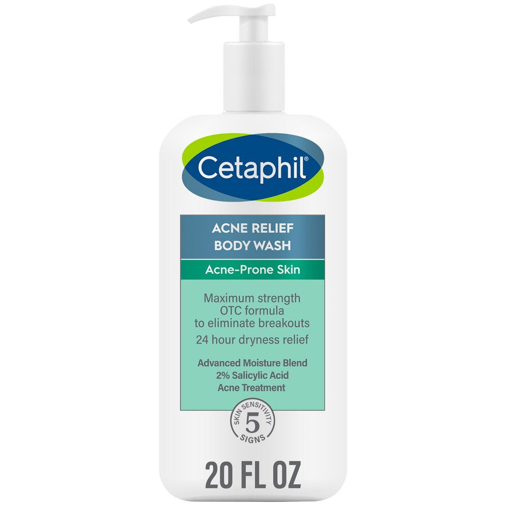 Cetaphil Acne Relief Body Wash  Size 20 oz Case Pack 12