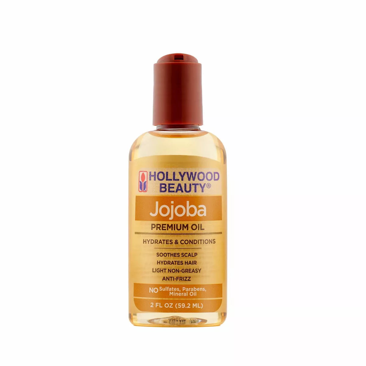 Hollywood Beauty Oils Jojoba Oil 2 Oz. 6 Pc. Display Cs/72