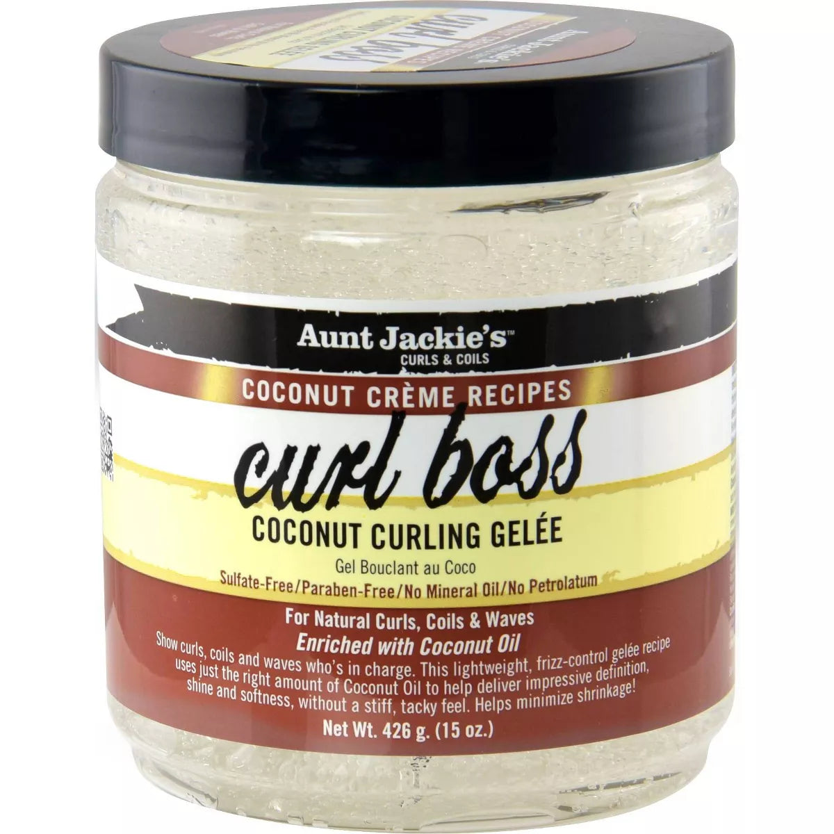 Aunt Jackie's Coconut Crème Curl Boss Pack 6 Size 15 oz