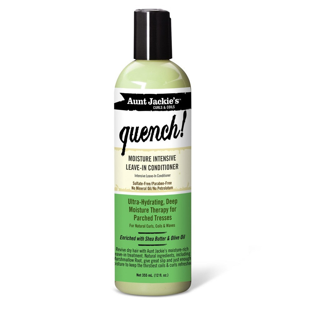 Aunt Jackie's Quench Moisture Intensive Leave-In Conditioner Pack 12 Size 12 oz