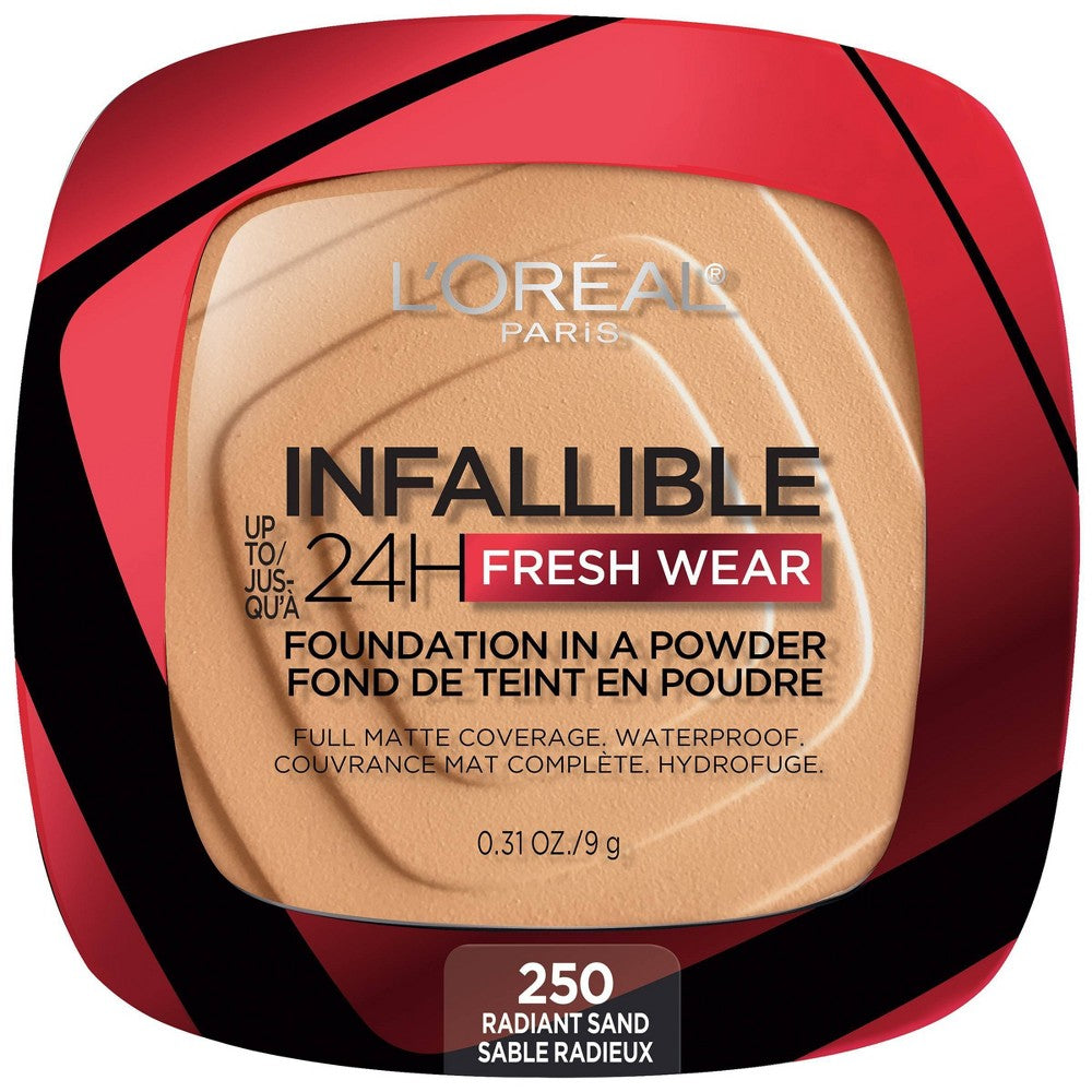 L'OREAL COSMETICS Infallible SP PWDER : RADIANT SAND Pack 72