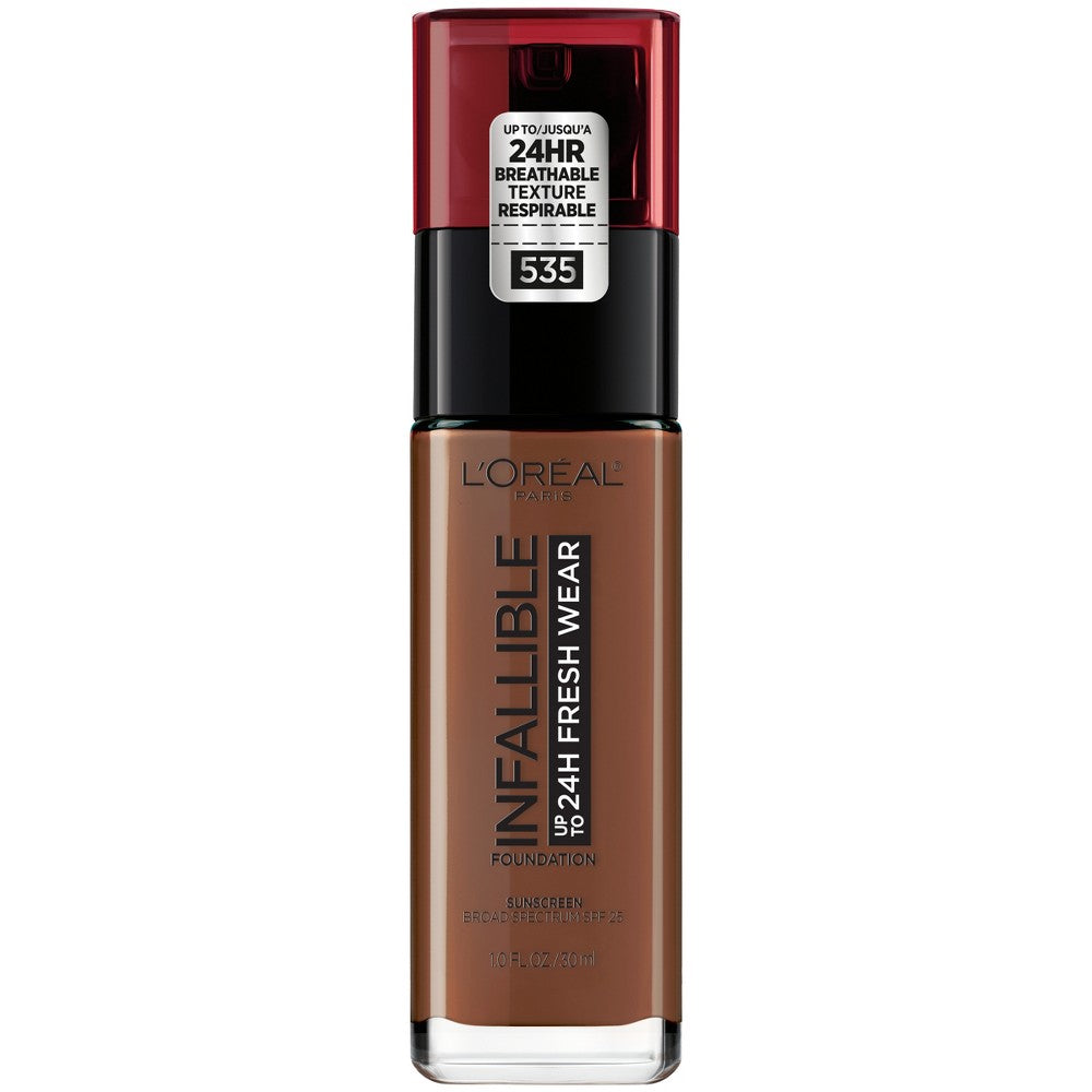 L'OREAL COSMETICS Infallib 24Hr Fresh Wear Foundation : ESPRESSO Pack 72