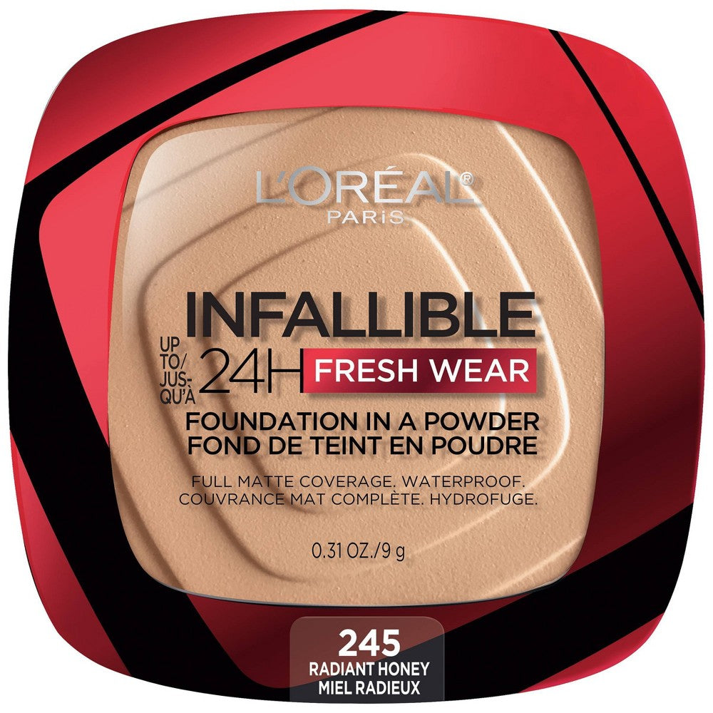 L'OREAL COSMETICS Infallible SP PWDER : RADIANT HONEY Pack 72