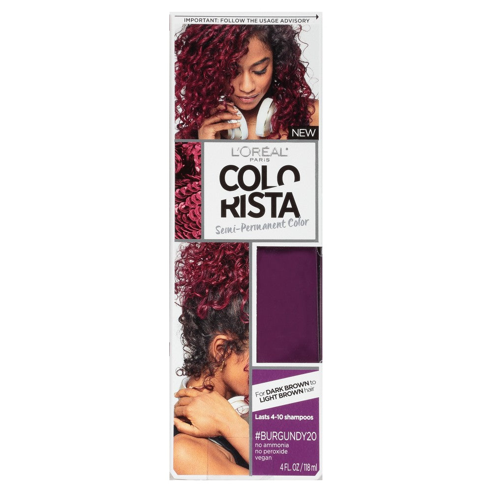 L'OREAL HAIRCOLOR Colorista Burgundy Pack 12