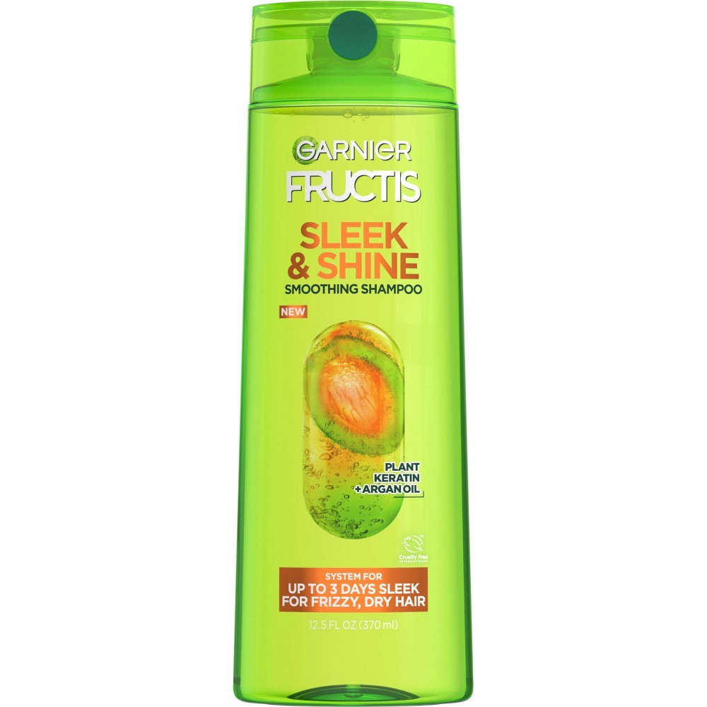 GARNIER HAIRCARE Sleek & Shine Shampoo 22floz : SLEEK & SHINE SHAMPOO 22OZ Pack 4