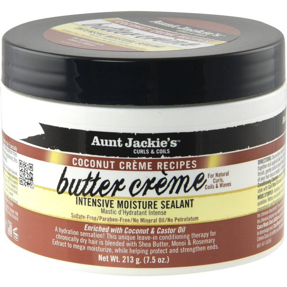 Aunt Jackie's Coconut Crème Butter Crème Pack 6 Size 7.5 oz