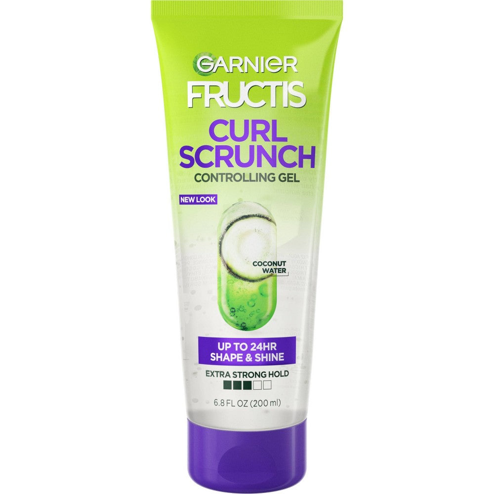 GARNIER HAIRCARE FRUCTIS HARD CURL GEL : CURL SCRUNCH GEL Pack 6