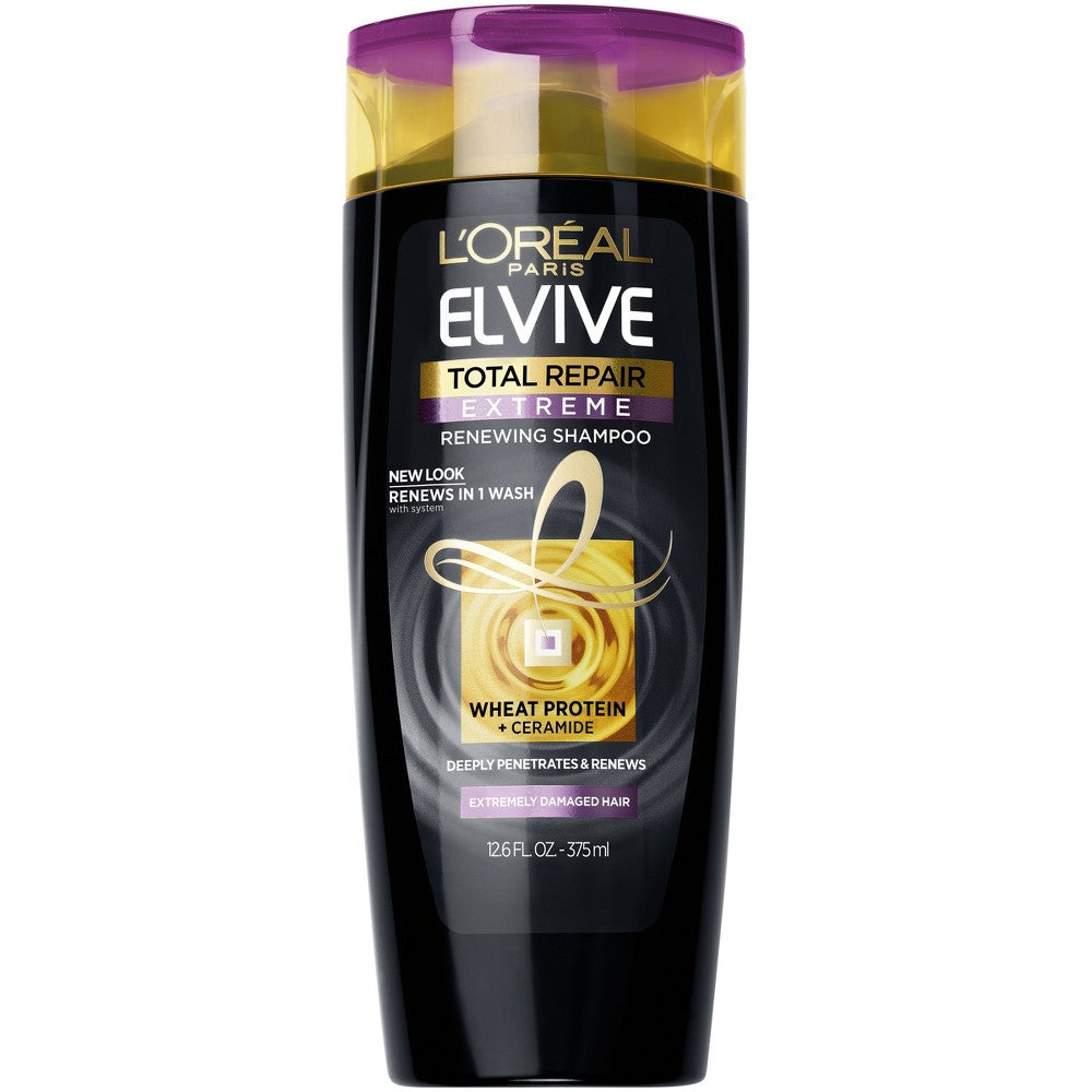 L'OREAL HAIRCARE Elvive : AHC TR EXTREME SHAMPOO 12.6 OZ Pack 6