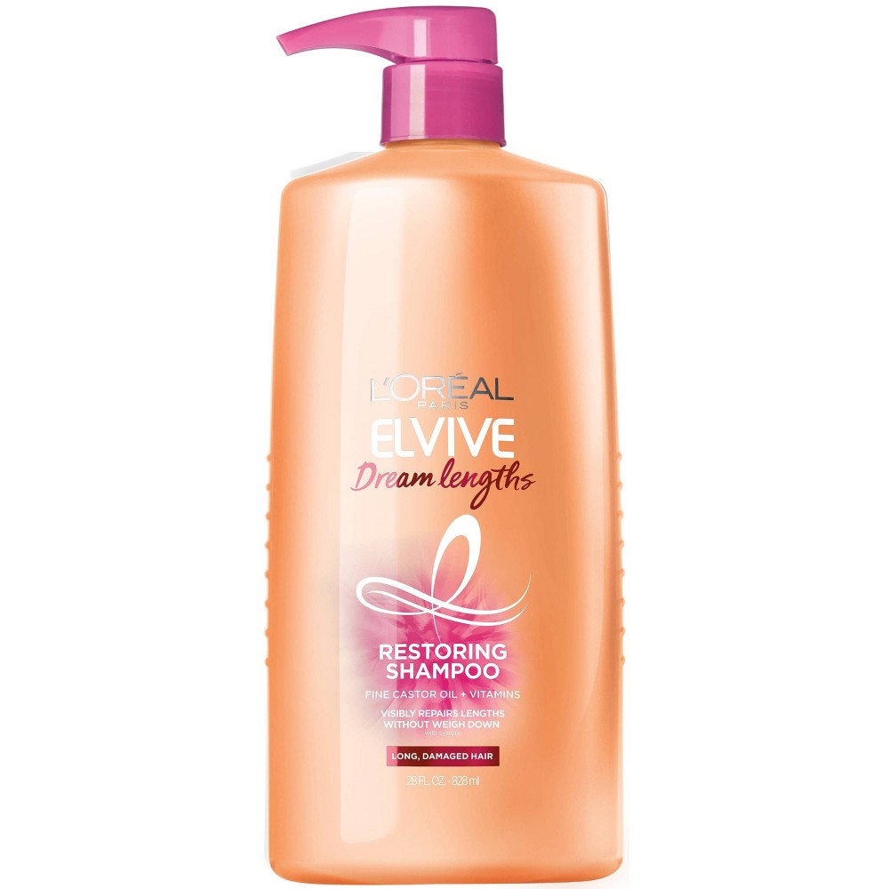 L'OREAL HAIRCARE Elvive : Dream Lengths Shampoo 28 oz Pack 4