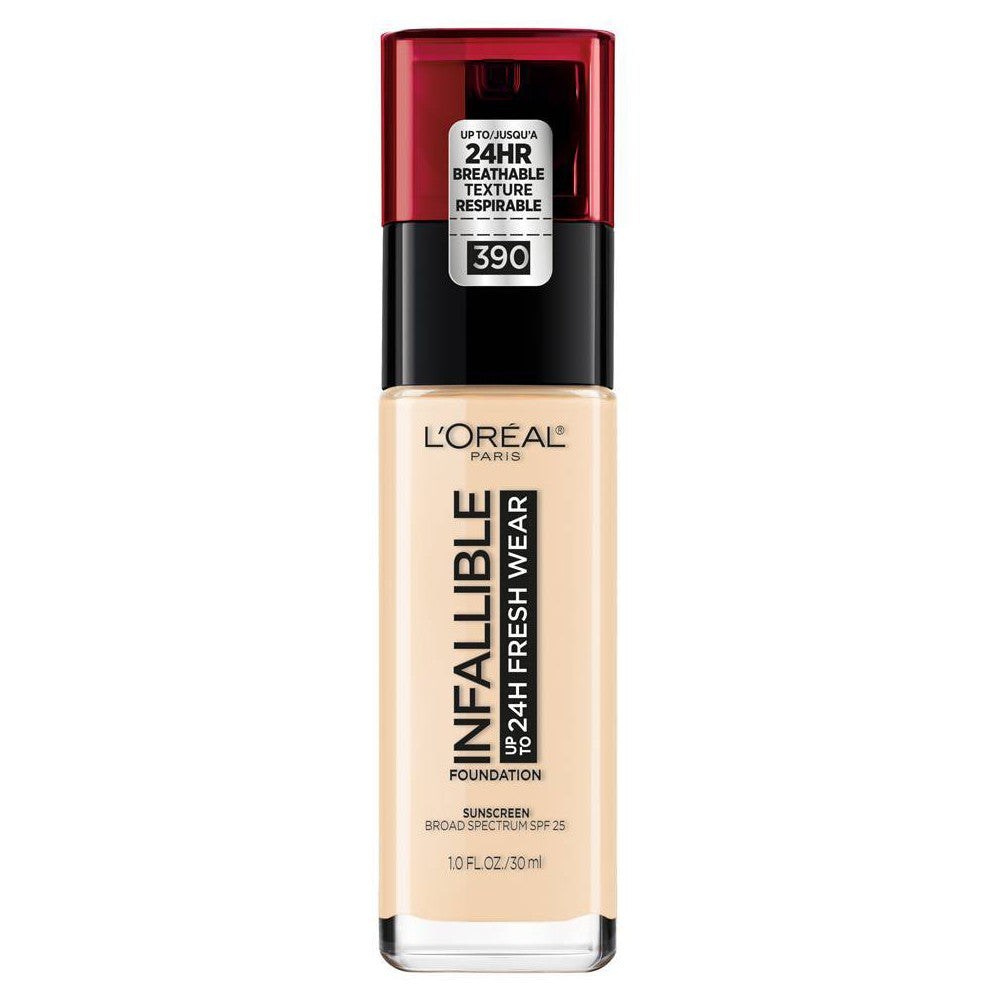 L'OREAL COSMETICS Infallib 24Hr Fresh Wear Foundation : SNOW Pack 72