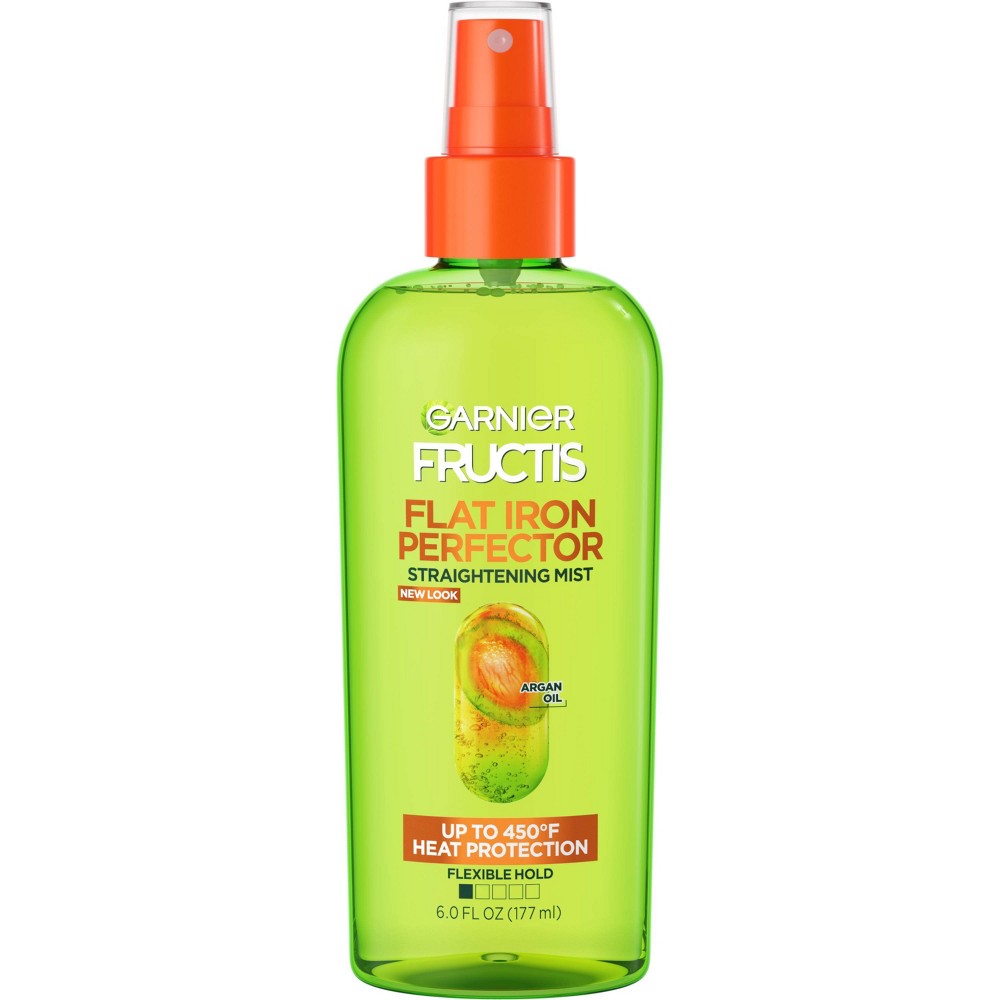 GARNIER HAIRCARE Flat Iron Spray : FLAT IRON PERFECTOR STRAIGHTEN Pack 6