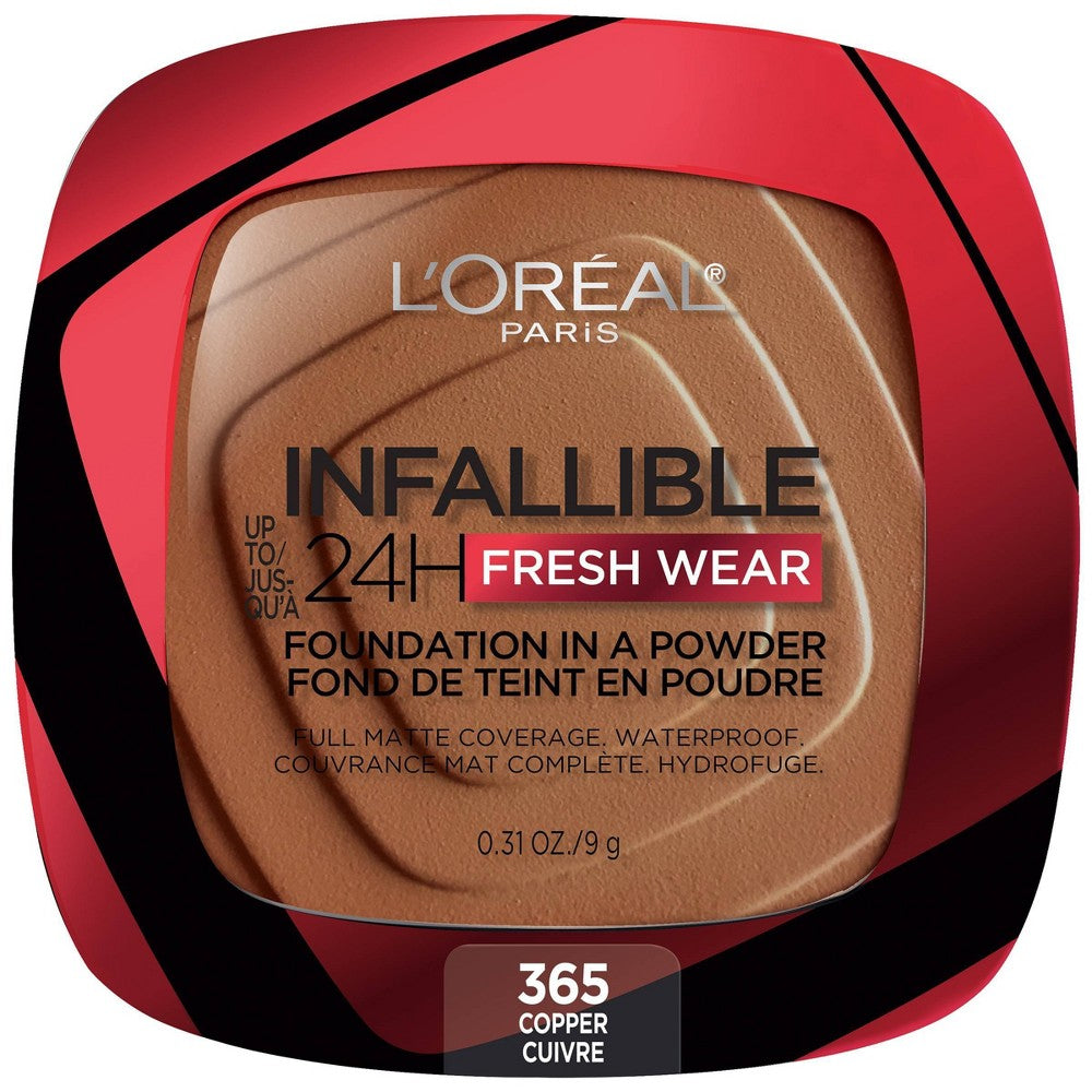 L'OREAL COSMETICS Infallible SP PWDER : COPPER Pack 72