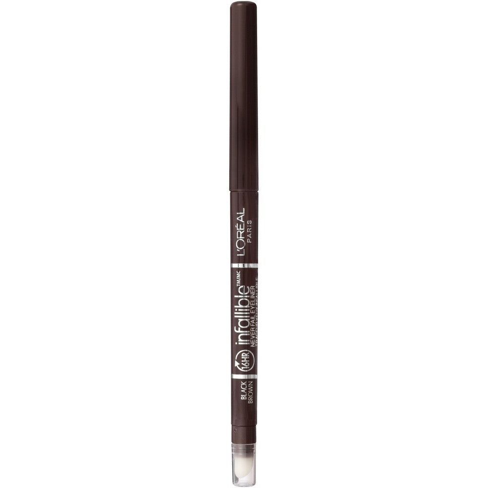 L'OREAL COSMETICS INFALLIBLE EYELINER : BLACK BROWN Pack 72